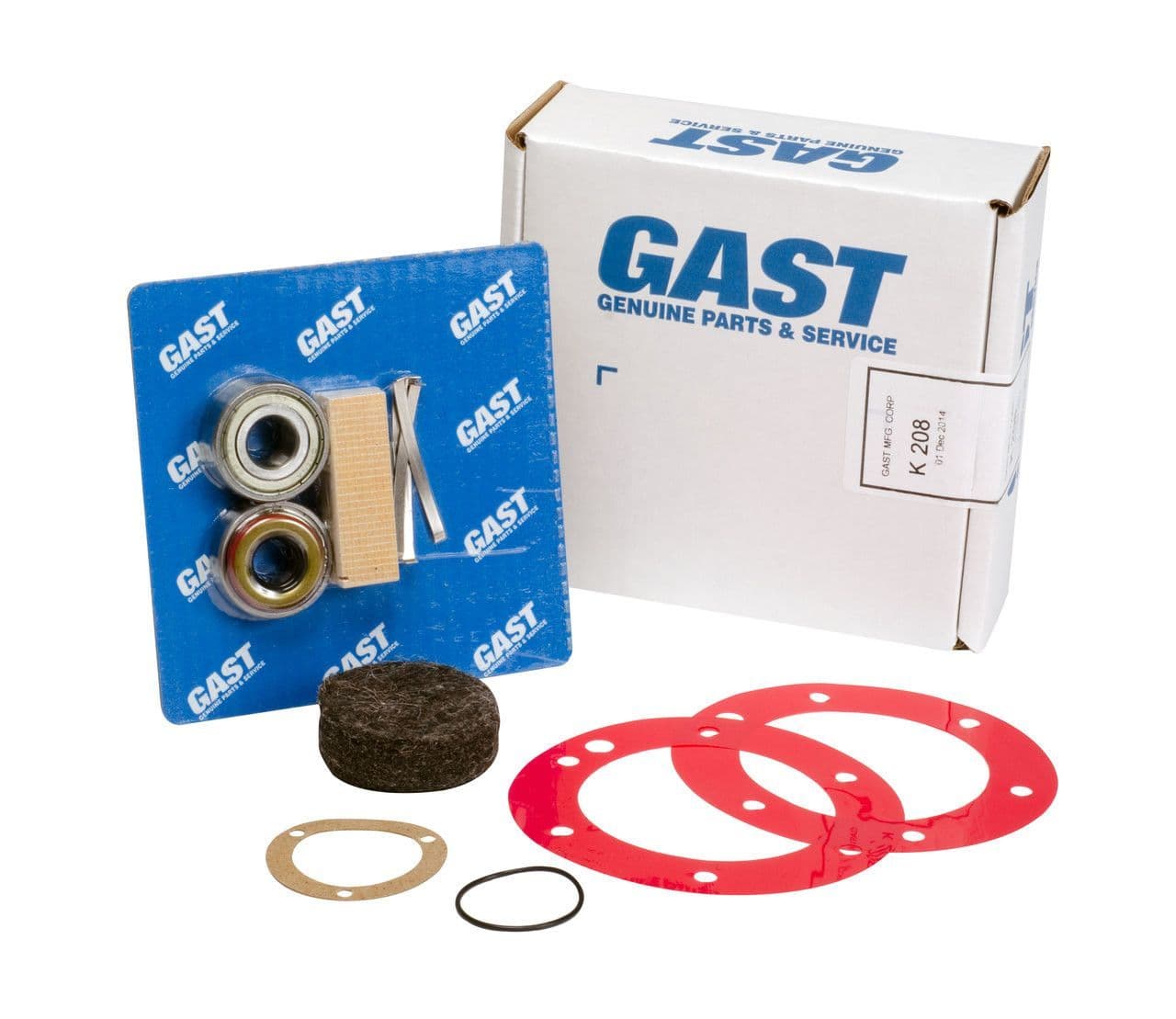 GAST K208 - 6AM Service Kit (4 vane)