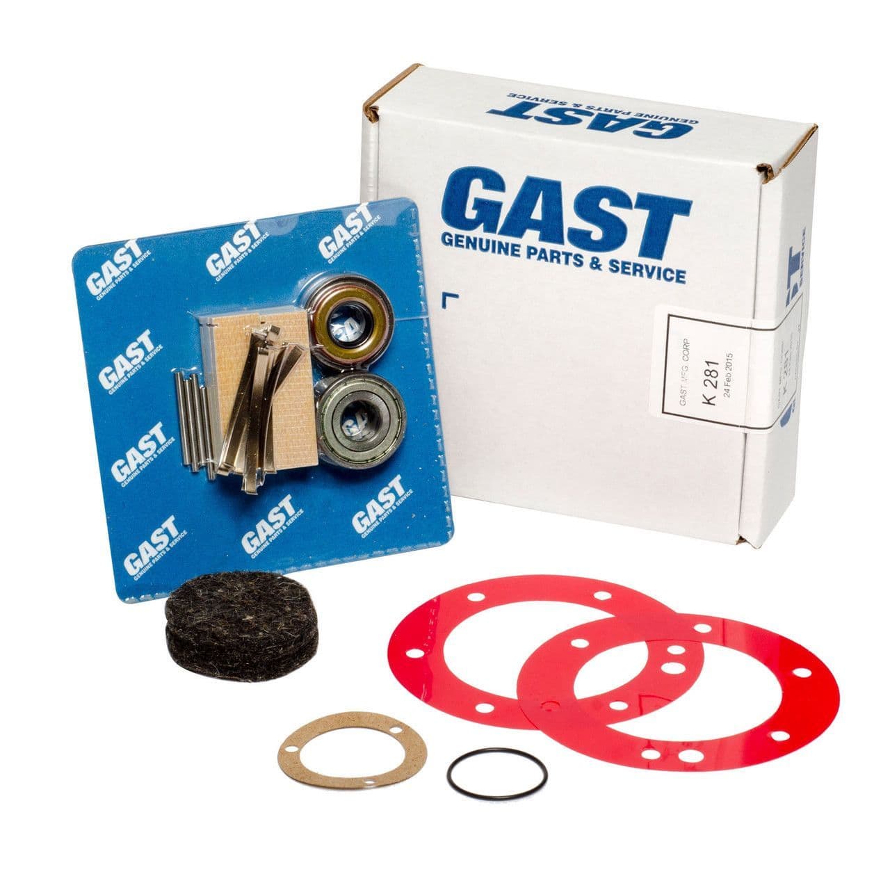 GAST K281 - 6AM SERVICE KIT (8 VANE)